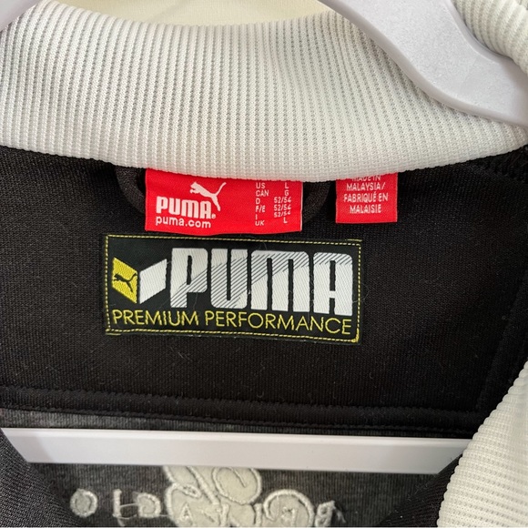 PUMA Bellagio Las Vegas Hotel Black Full Zipper Track Jacket Size Large - Picture 12 of 16